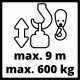 Тельфер електричний Einhell TC-EH 600 (2255150)