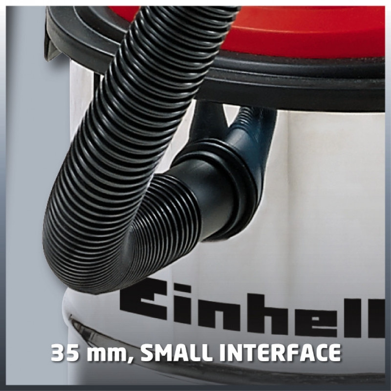 Пилосос для вологого та сухого прибирання Einhell TC-VC 1812 S (2342370)