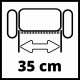 Вал аэрации для скарификатора Einhell GE-SC 36/35 Li (3405961)