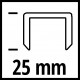 Скоби для пневматичного степлера Einhell 5,7х25 мм, 3000 шт. (4137860)