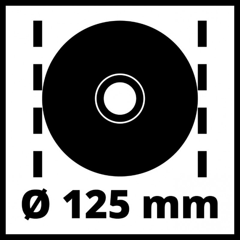 Шлифмашина угловая (болгарка) Einhell TC-AG 125 (4430619)