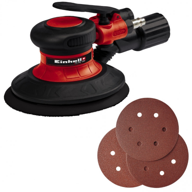 Шлифмашина эксцентриковая пневматическая Einhell TC-PE 150 (4133330)