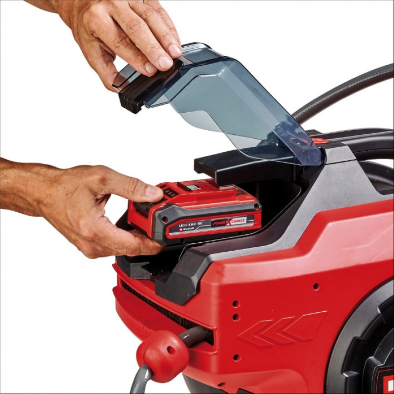 Катушка со шлангом аккумуляторная Einhell GE-HR 18/30 Li - Solo (4173770)