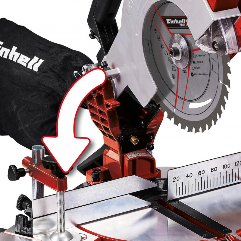 Пила торцева акумуляторна Einhell TE-MS 18/210 Li - Solo (4300890)