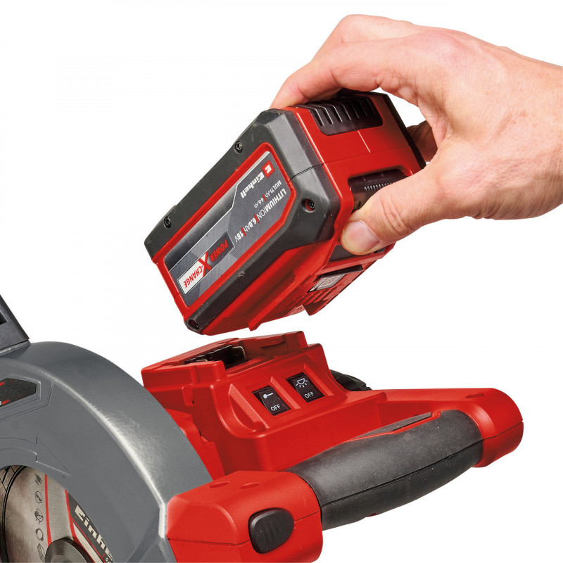 Пила торцева акумуляторна Einhell TE-MS 18/210 Li - Solo (4300890)