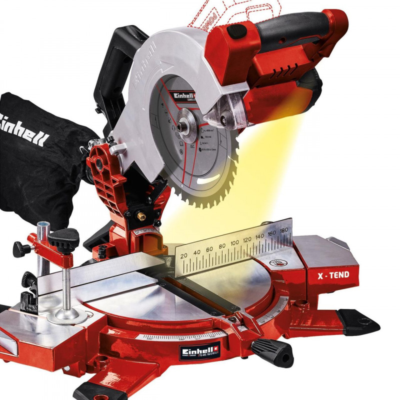 Пила торцева акумуляторна Einhell TE-MS 18/210 Li - Solo (4300890)