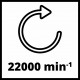 Гравер пневматический прямой Einhell TC-PP 220 (4138540)