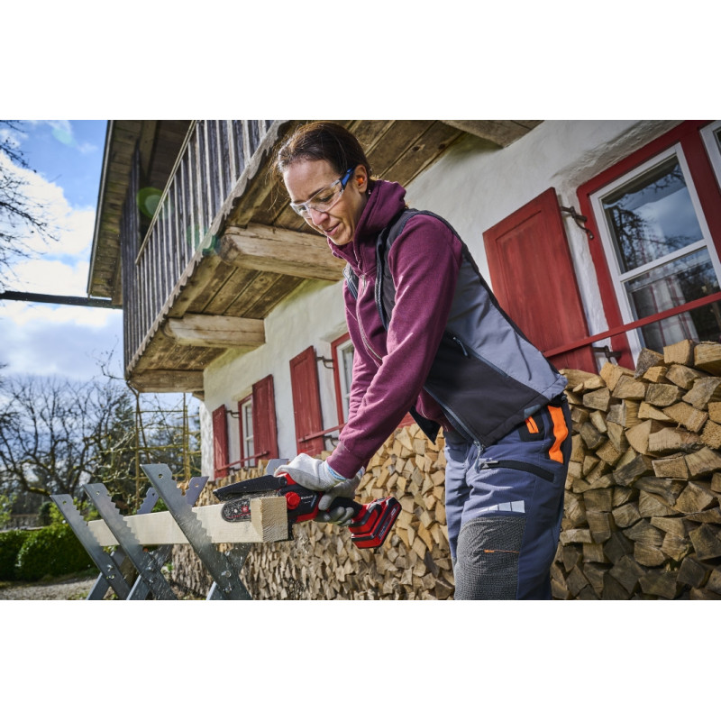 Пила обрізна ланцюгова акумуляторна Einhell GE-PS 18/15 Li BL - Solo (4600040)