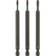 Набір торсіонних біт 100 мм, Torx T10/15/20, 3 шт, KWB (123241)