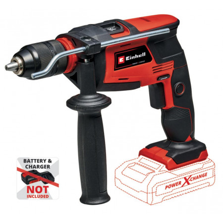 Дриль акумуляторна ударна Einhell TC-ID 18 Li - Solo (4513960)