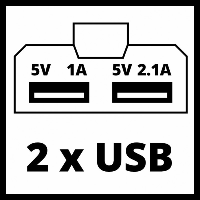 Зарядний пристрій USB акумуляторний Einhell TE-CP 18 Li USB - Solo (4514120)