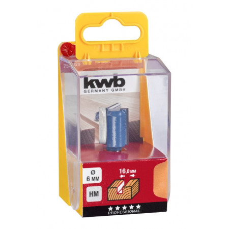 Фреза пазів 16 мм, KWB (754920)