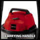 Пилосос будівельний Einhell TC-VC 1815 (2340290)