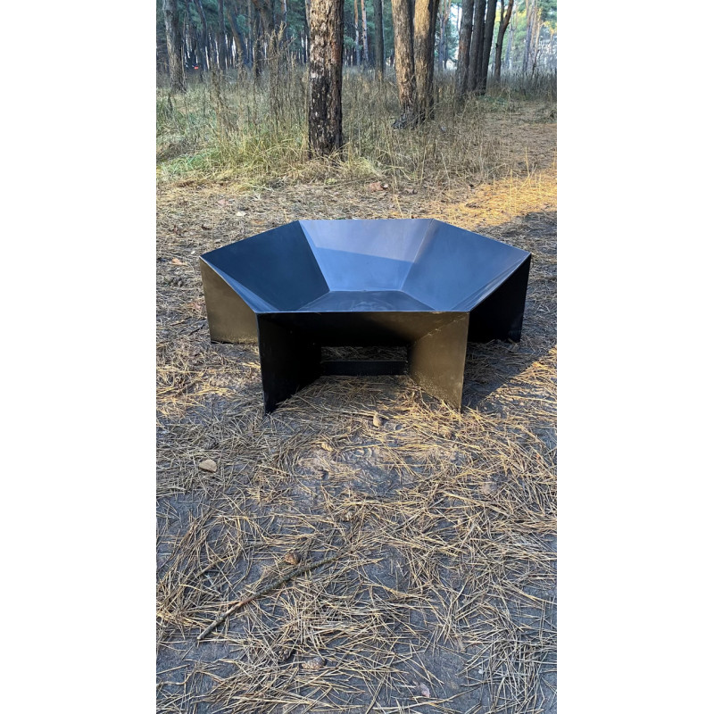 Кострова чаша Mzavod Аура 100х100х30см 4мм