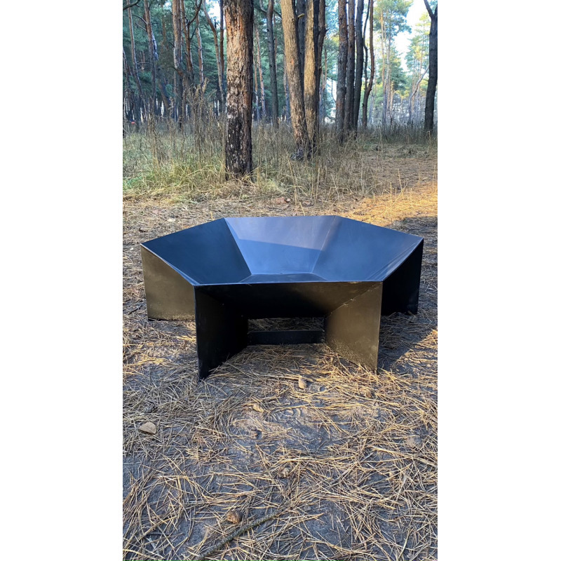 Кострова чаша Mzavod Аура 100х100х30см 4мм