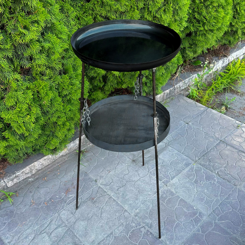 Сковорода з диску Mzavod Фрея 40см з підвісом для вогню