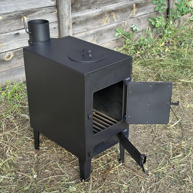 Піч-буржуйка 3мм з варильною поверхнею