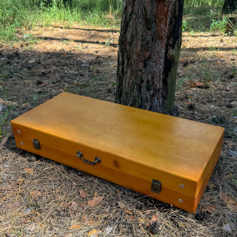 Подарочный набор Mzavod Мастер Гриль кейс-столик светлый