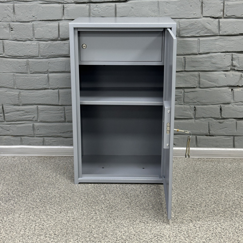 Офісний сейф СБЕ-720 сірий