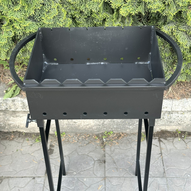 Мангал Mzavod Гектор на 6 шампурів 3мм на ніжках