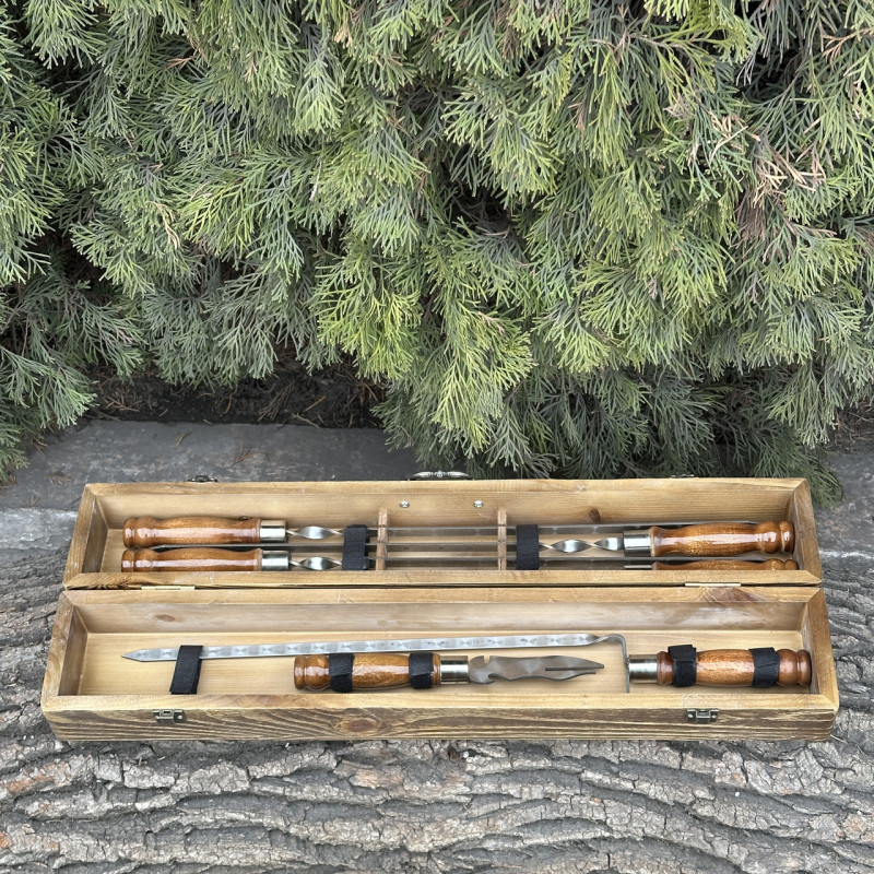 Подарочный набор Mzavod ШашлыКейс светлая текстура