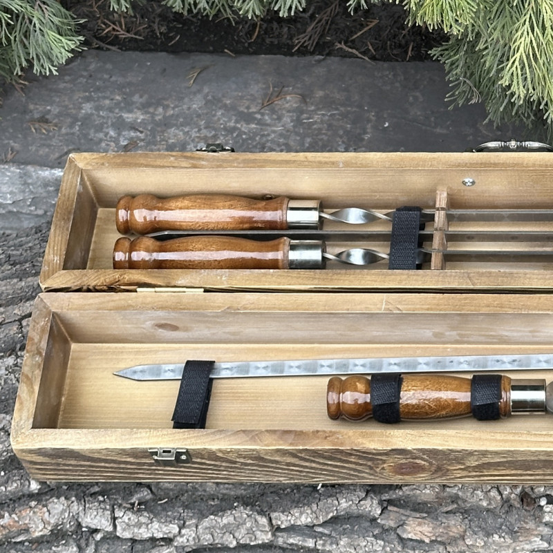 Подарочный набор Mzavod ШашлыКейс светлая текстура