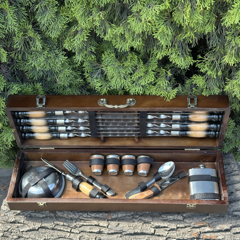 Подарочный набор Mzavod Есаул темный