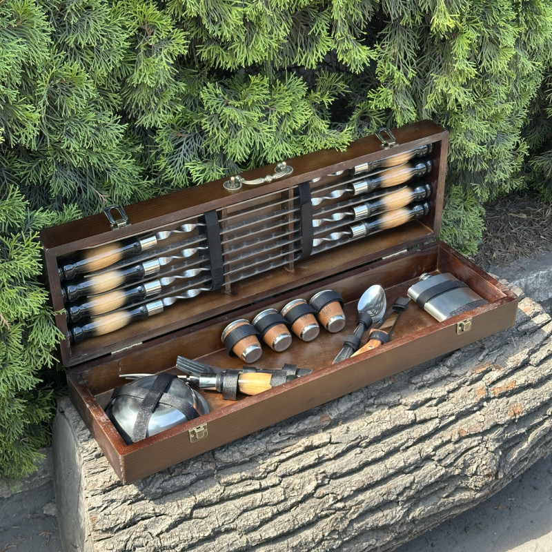 Подарочный набор Mzavod Есаул темный