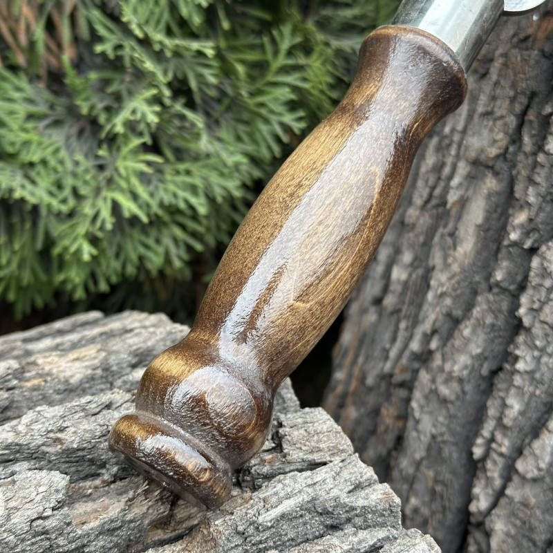 Вилка Mzavod з дерев'яною ручкою для зняття м'яса 280х2мм ретро