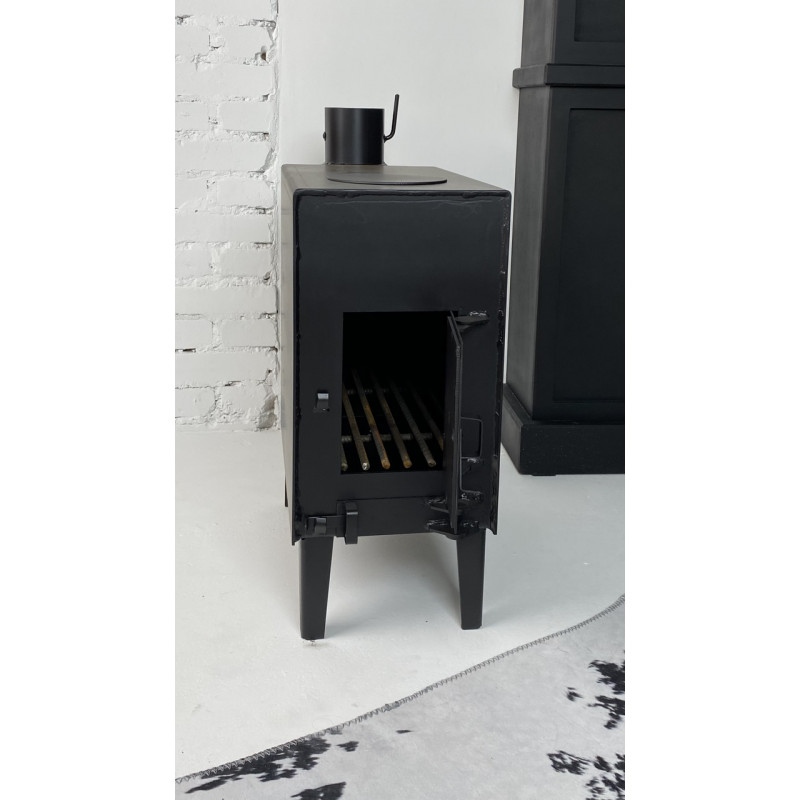 Піч-буржуйка 4мм з варильною поверхнею