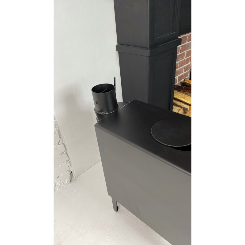 Піч-буржуйка 4мм з варильною поверхнею