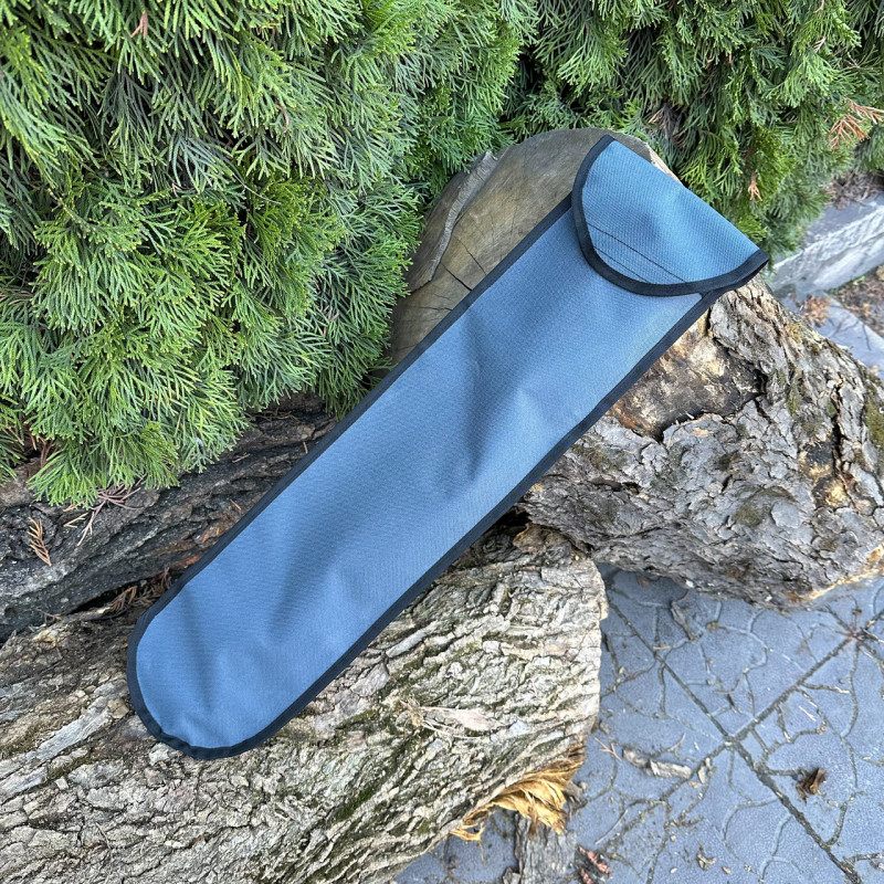 Чохол Mzavod із клапаном на липучці на 6 шампурів сірий