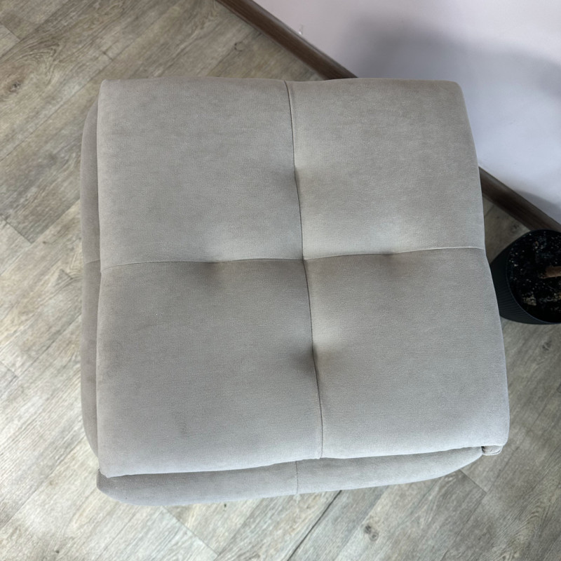 Пуф-трансформер 5в1 Остін-4 велюр світло-сірий 6-0-9005