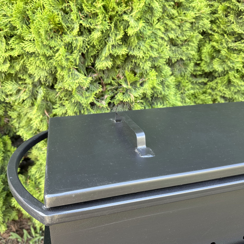 Универсальна кришка Mzavod для мангалу на 12 шампурів