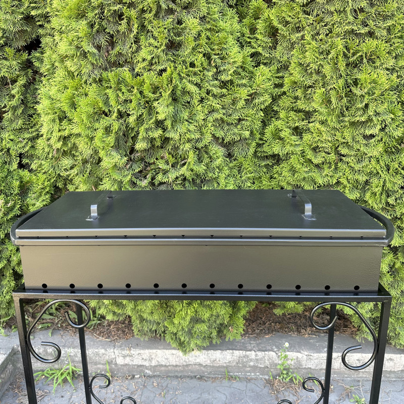 Универсальна кришка Mzavod для мангалу на 12 шампурів