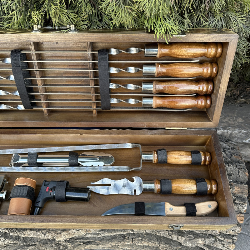 Подарочный набор Mzavod Охотник светлая текстура