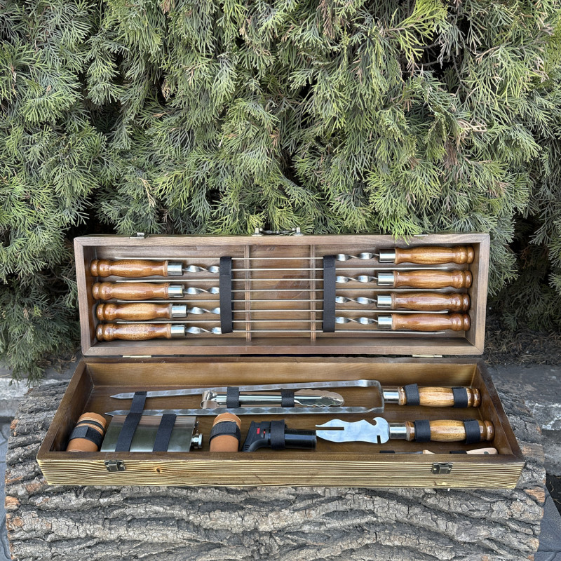 Подарочный набор Mzavod Охотник светлая текстура