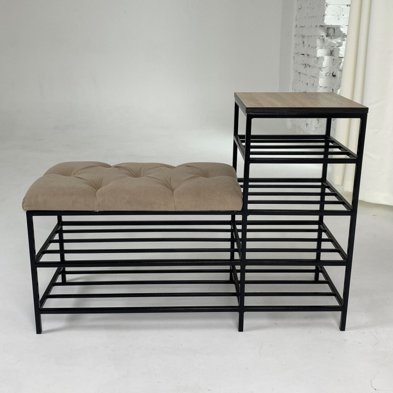 Банкетка для взуття Барселона-1 велюр