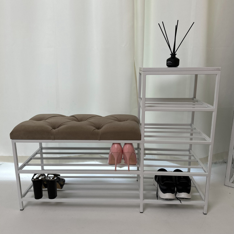 Банкетка для взуття Барселона-1 велюр