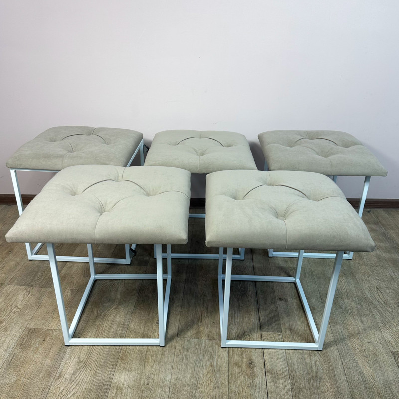 Пуф-трансформер 5в1 Остін-1 велюр бежевий 3-0-9003