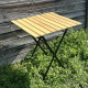 Стіл садовий металеводерев'яний складний