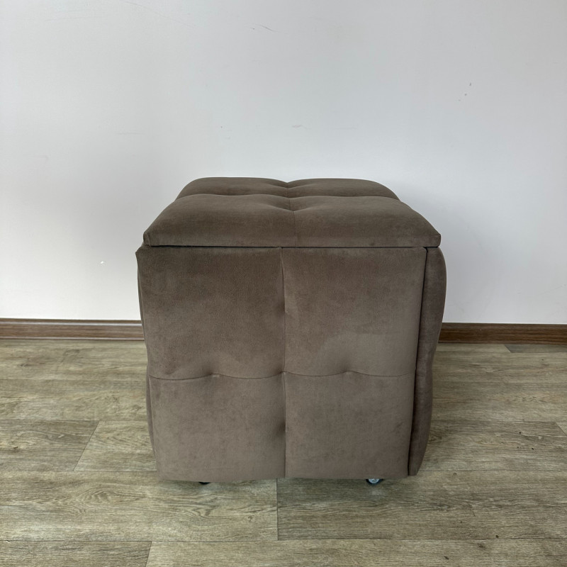 Пуф-трансформер 5в1 Остін-4 велюр коричневий 1-0-9003