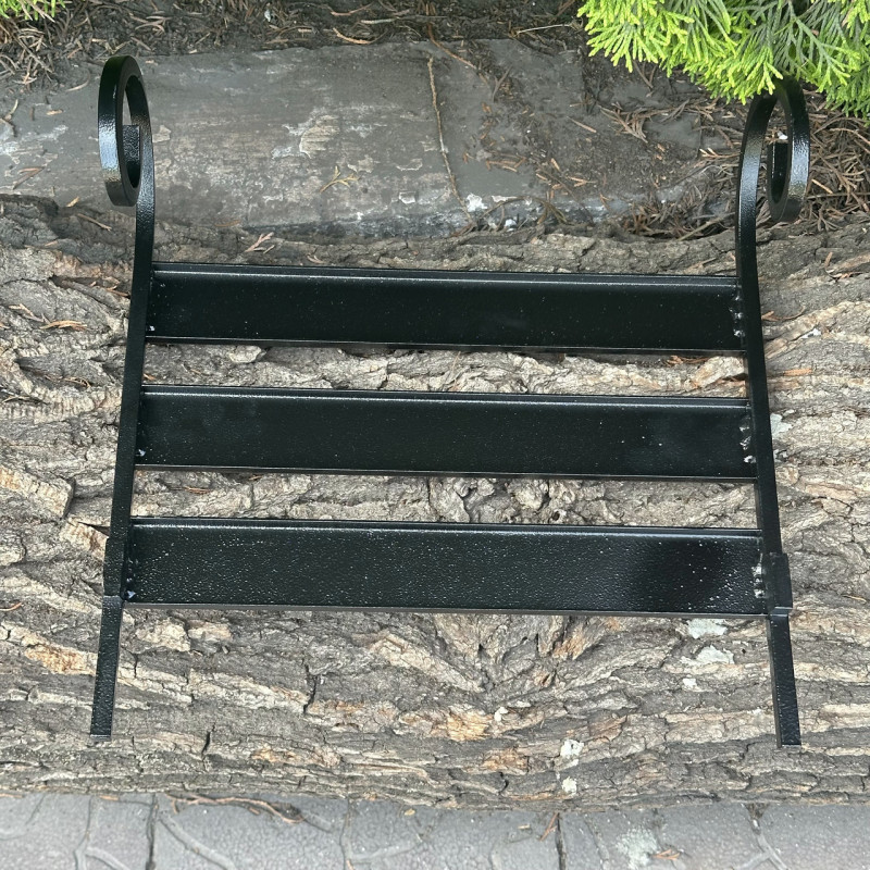 Бічна полиця Mzavod для мангалу Зевс на 12 шампурів металева