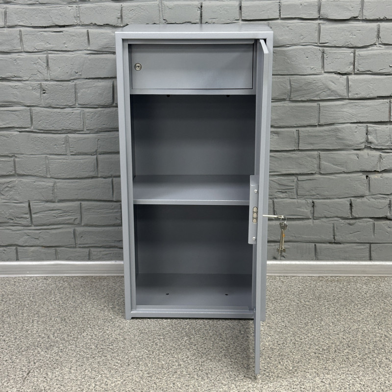 Офісний сейф СБЕ-880 сірий