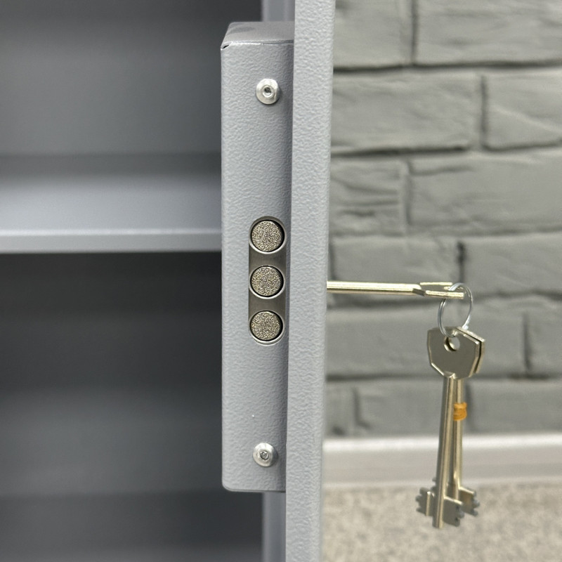 Офісний сейф СБЕ-880 сірий