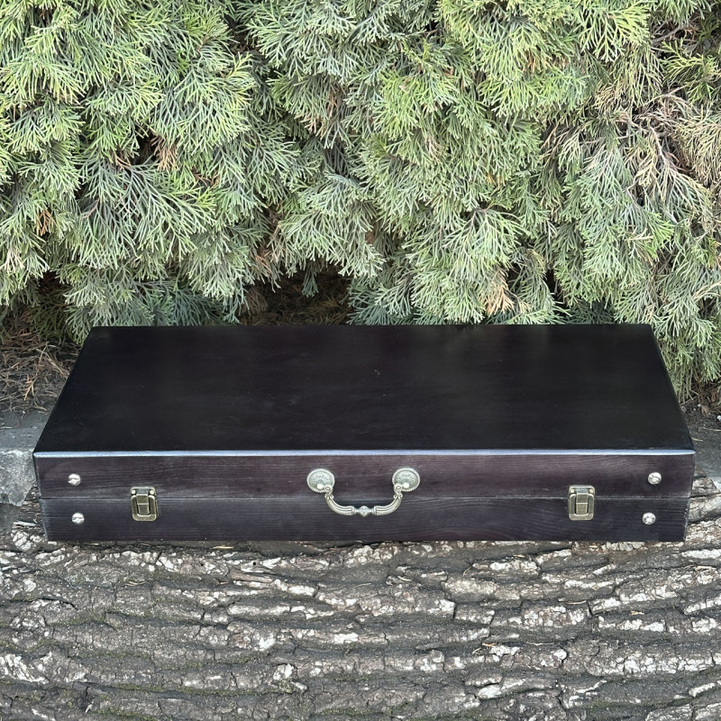 Подарочный набор Mzavod Пикник кейс-столик черный