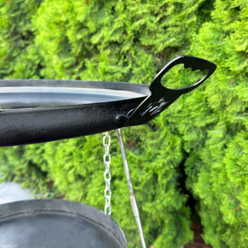 Сковорода з диску Mzavod Фрея 50см з підвісом для вогню