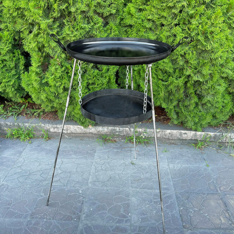 Сковорода з диску Mzavod Фрея 50см з підвісом для вогню