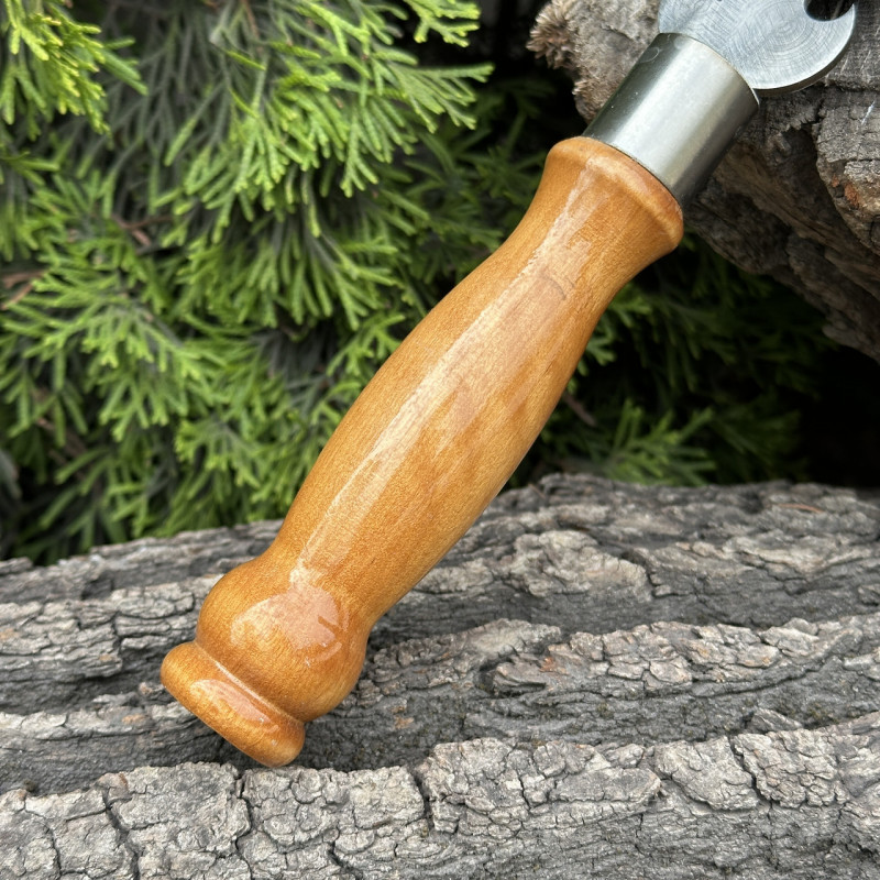 Вилка Mzavod з дерев'яною ручкою для зняття м'яса 280х2мм світла