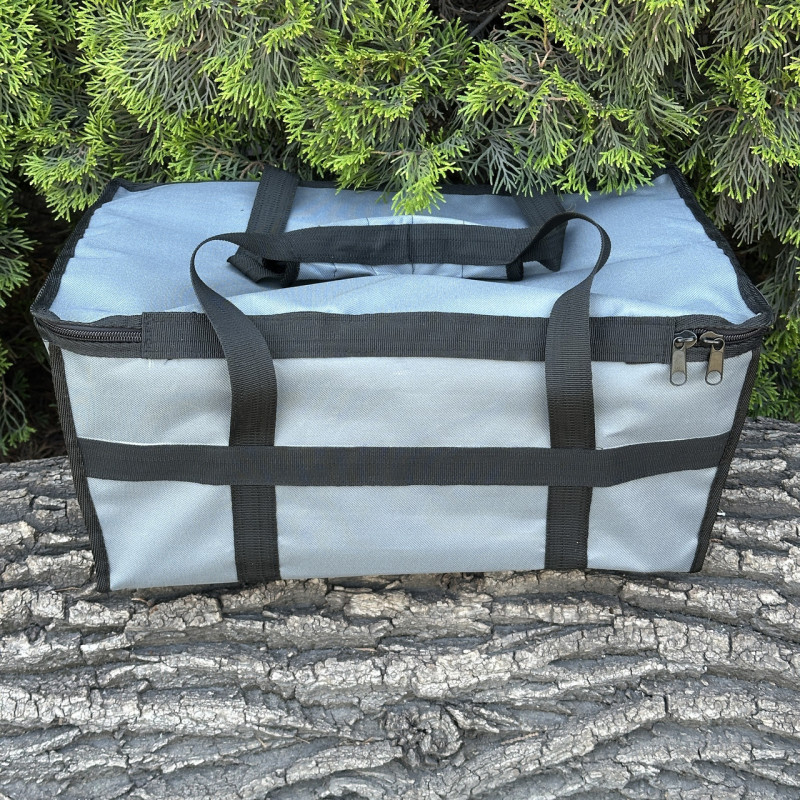 Чехол для мангала Тесей на 6 шампуров серый